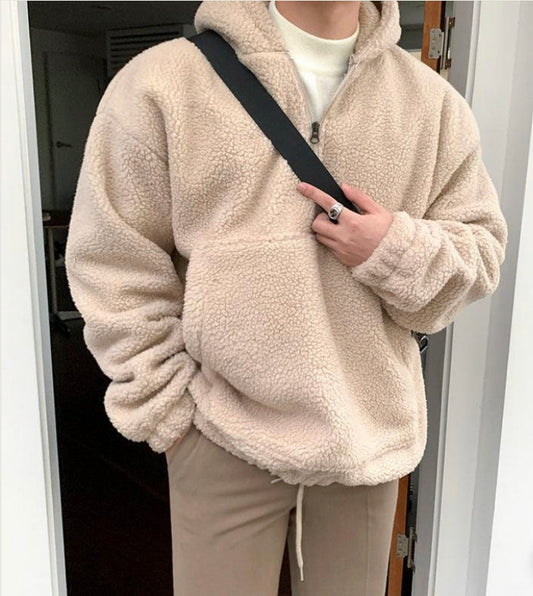 Zip-up Fleece Fluffy Jacket