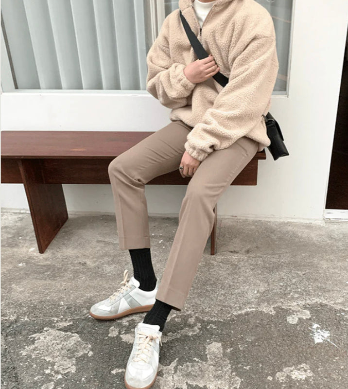 Zip-up Fleece Fluffy Jacket