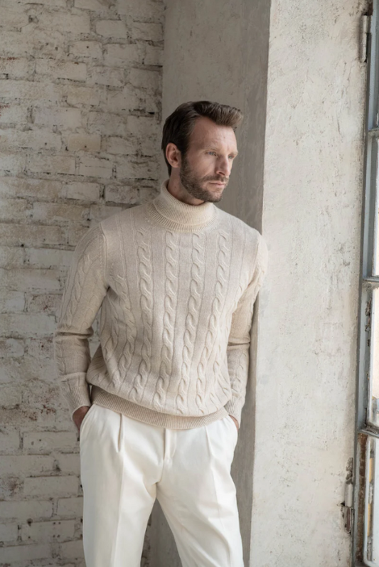 Men's Wool Casual Sweater