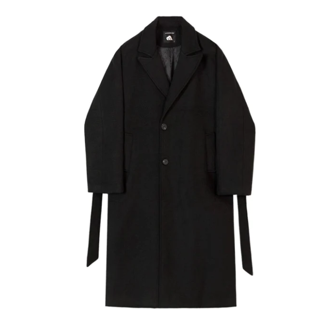 Dual Pocket Belted OverCoat